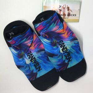 NEW Randy Sun water or beach shoes Size 25 (6-7.5 W, 4-6.5 M) in rainbow burst